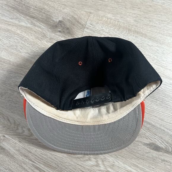 Vintage Clemson Tigers Hat Snapback College Black Orange Wool‎ Cap USA - Picture 6 of 9